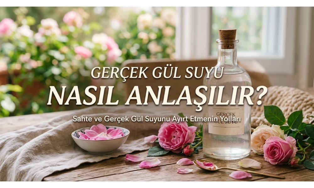 Gerçek Isparta Gül Suyu Nasıl Anlaşılır?