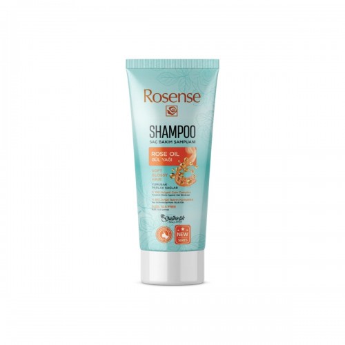Rosense Gül Özlü Şampuan 250 ml - E Vitaminli Canlandırıcı Bakım
