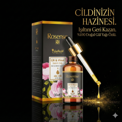 Rosense Besleyici ve Canlandırıcı Cilt Bakım Yağı 30 ml