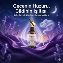 Rosense %100 Doğal Saf Lavanta Yağı 30 ml - Aromaterapi Etkili