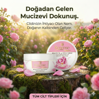 Rosense Besleyici El ve Vücut Gül Kremi 250 ml