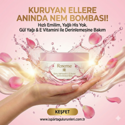 Rosense Ekstra Nemlendirici ve Onarıcı El Kremi 150 ml
