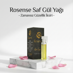 Rosense %100 Saf Isparta Gül Yağı 1 Gram
