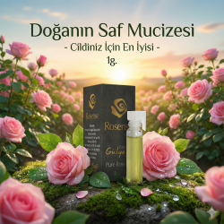 Rosense %100 Saf Isparta Gül Yağı 1 Gram