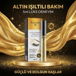 Rosense Doğal Kaş Kirpik Bakım Yağı 5 ml - Güçlendirici Etki