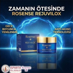 Rosense Rejuvilox Kırışıklık Karşıtı Gece Bakım Jel Kremi 50 ml