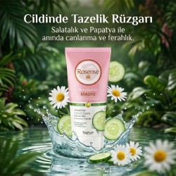 Rosense Yoğun Nemlendirici ve Canlandırıcı Yüz Maskesi 100 ml