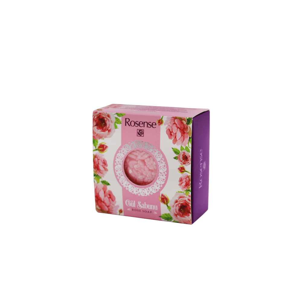Rosense Dekoratif Gül Şekilli Doğal Sabun 100g - Hediyelik & Banyo Dekoru