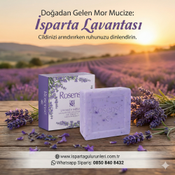 Rosense Lavanta Özlü Bakım Sabunu 100g - Rahatlatıcı & Arındırıcı