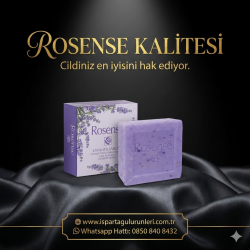 Rosense Lavanta Özlü Bakım Sabunu 100g - Rahatlatıcı & Arındırıcı