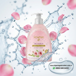 Rosense Gül Özlü Sıvı Sabun 500 ml - Nemlendirici Etkili