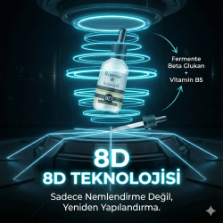 Rosense 8D Hyaluron ve Beta-Glucan Nem Bombası Yüz Serumu 30 ml