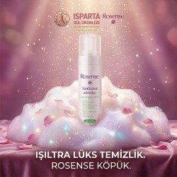 Rosense Gül Özlü Yüz Temizleme Köpüğü 200 ml - Hassas ve Arındırıcı